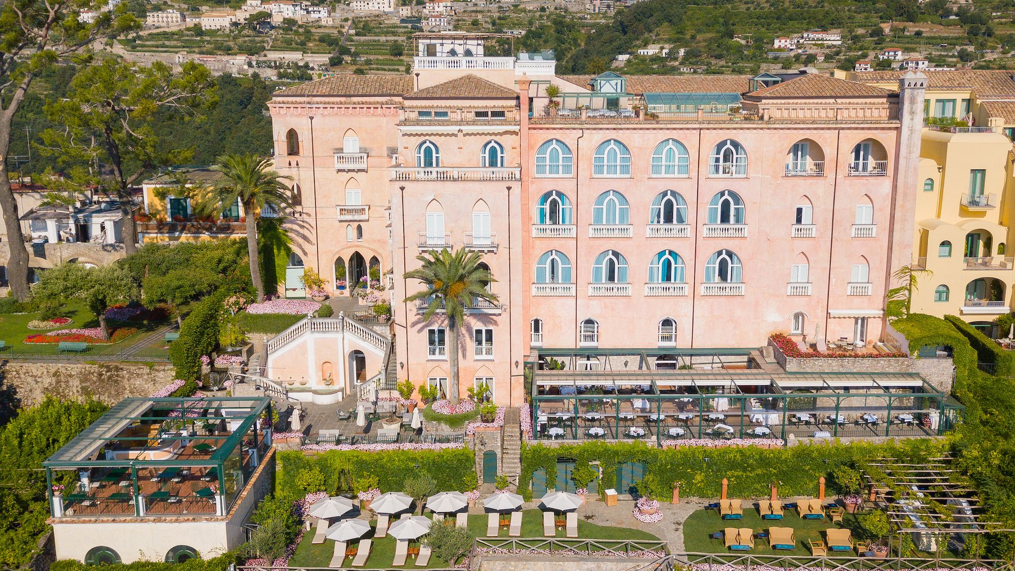 Palazzo Avino, la côte d'Amalfitana à l'intérieur d'un hôtel