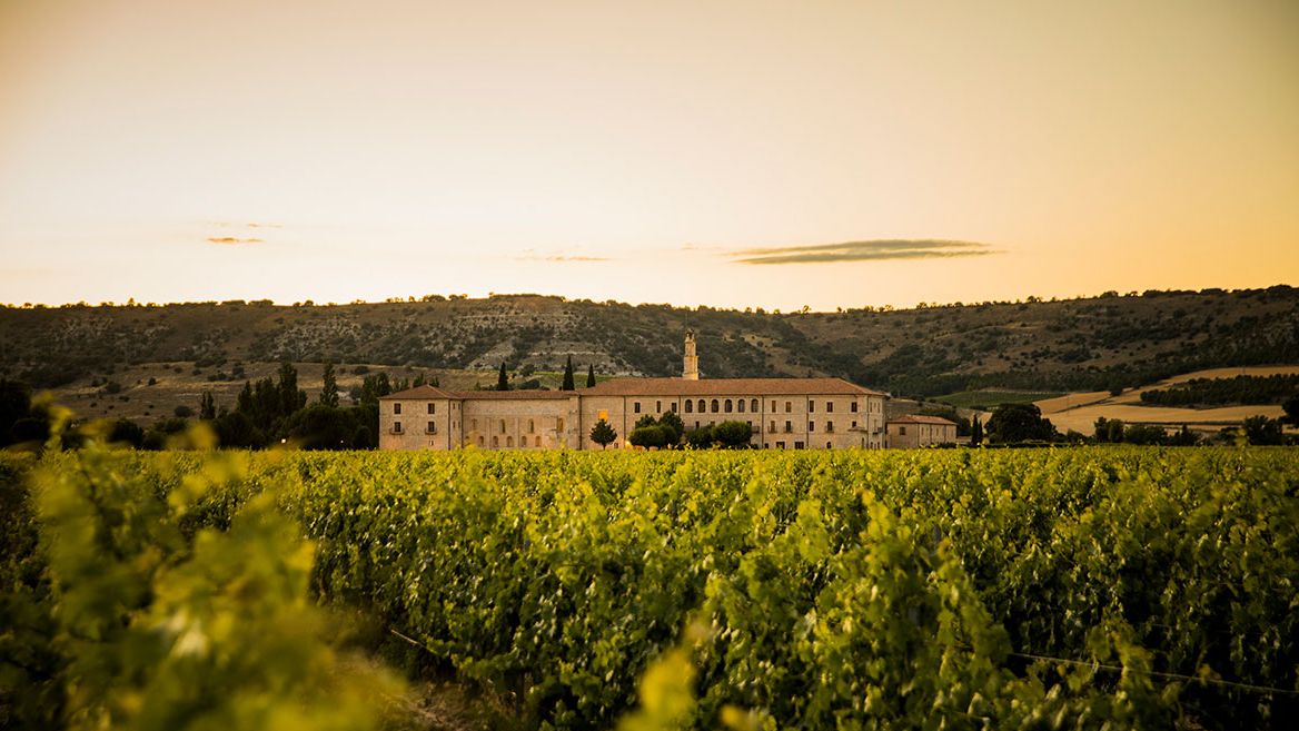 Abbey Ledomaine Retuerta, monacal repos par le corps du roi