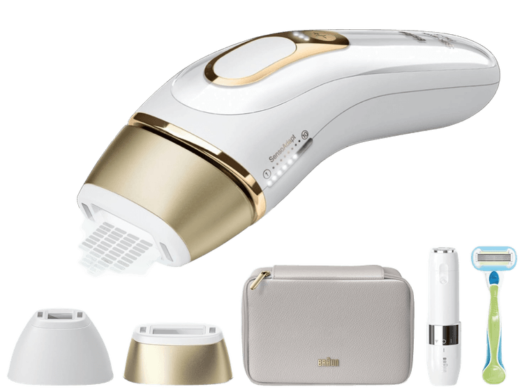 Silk Expert Pro 5 Braun Pulsada Pleasant tiré