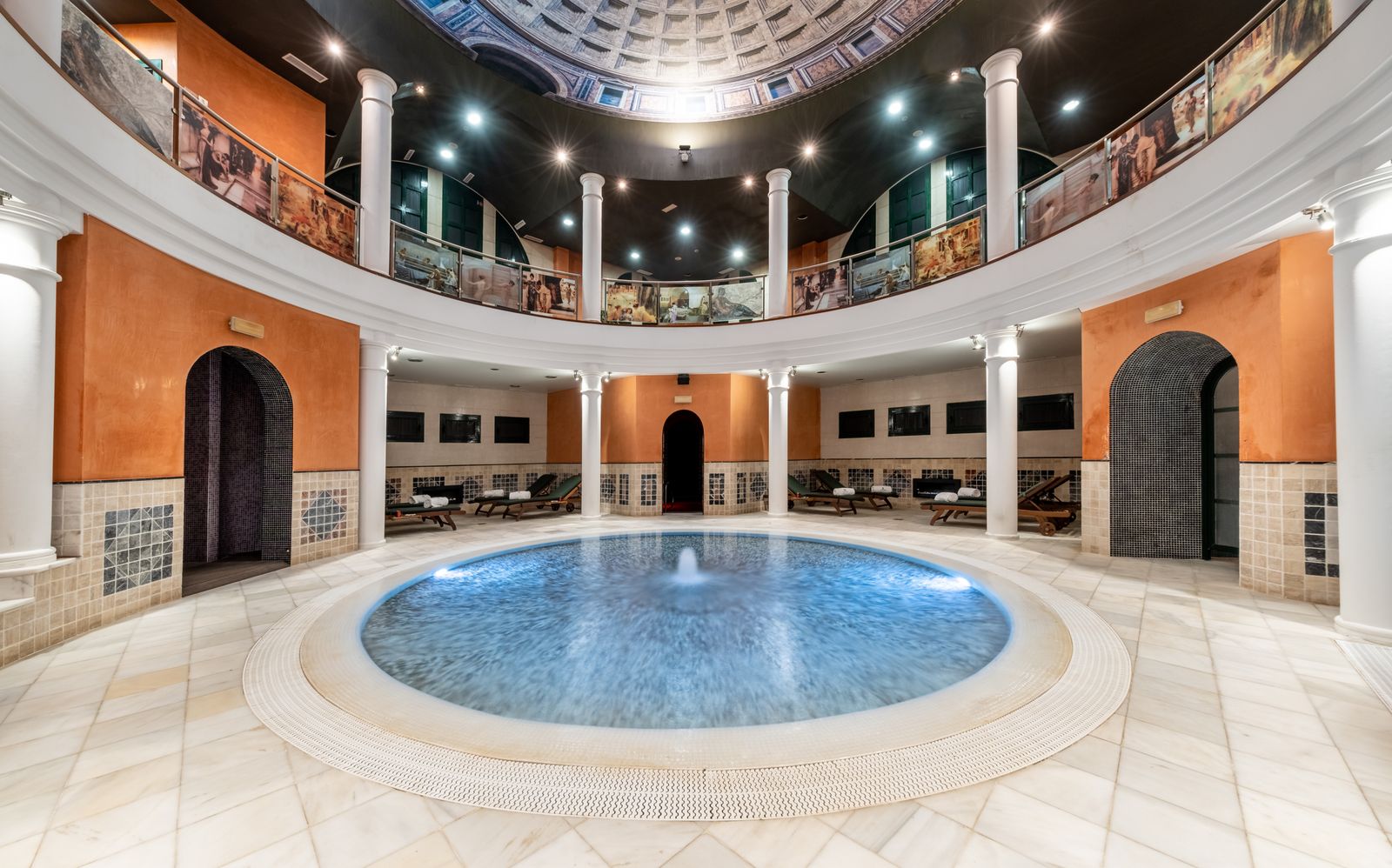 Spa de Castilla thermal solaire.