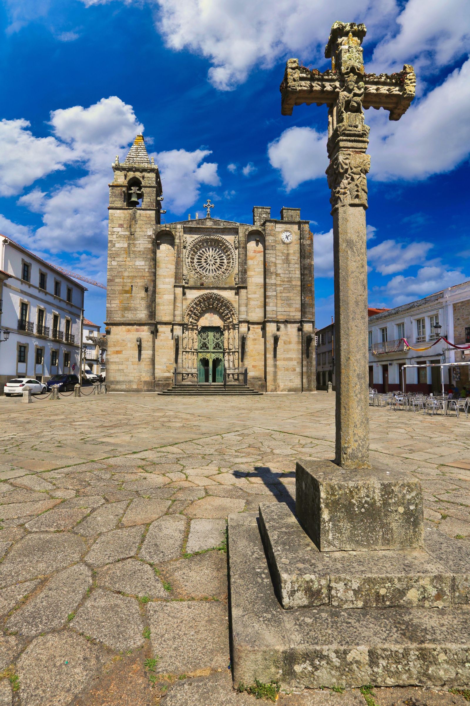 Église de San Martiño de Noia. Une Coruña Galicia.