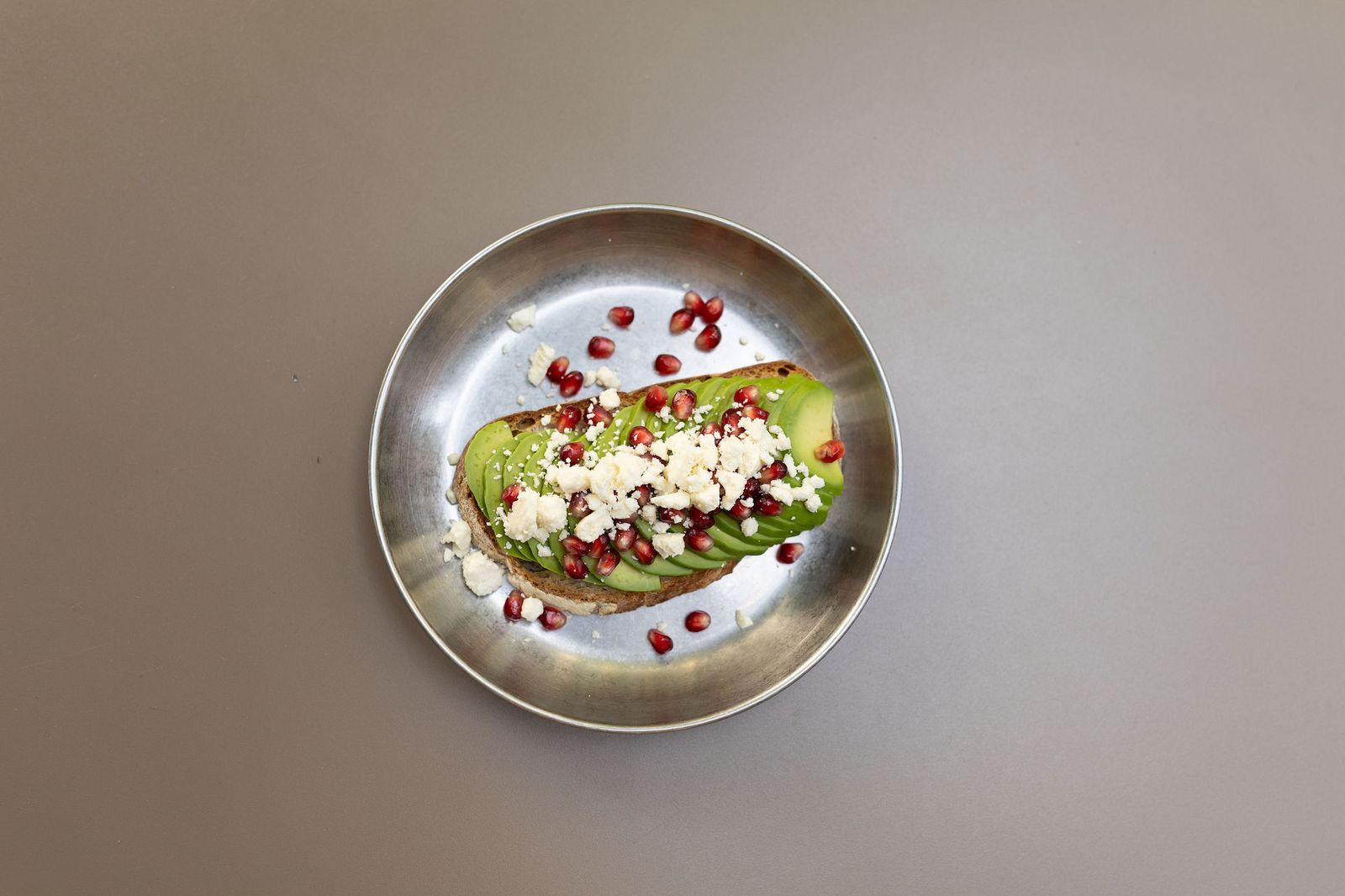 Avocado Toas dans Damn Barcelone Bar.