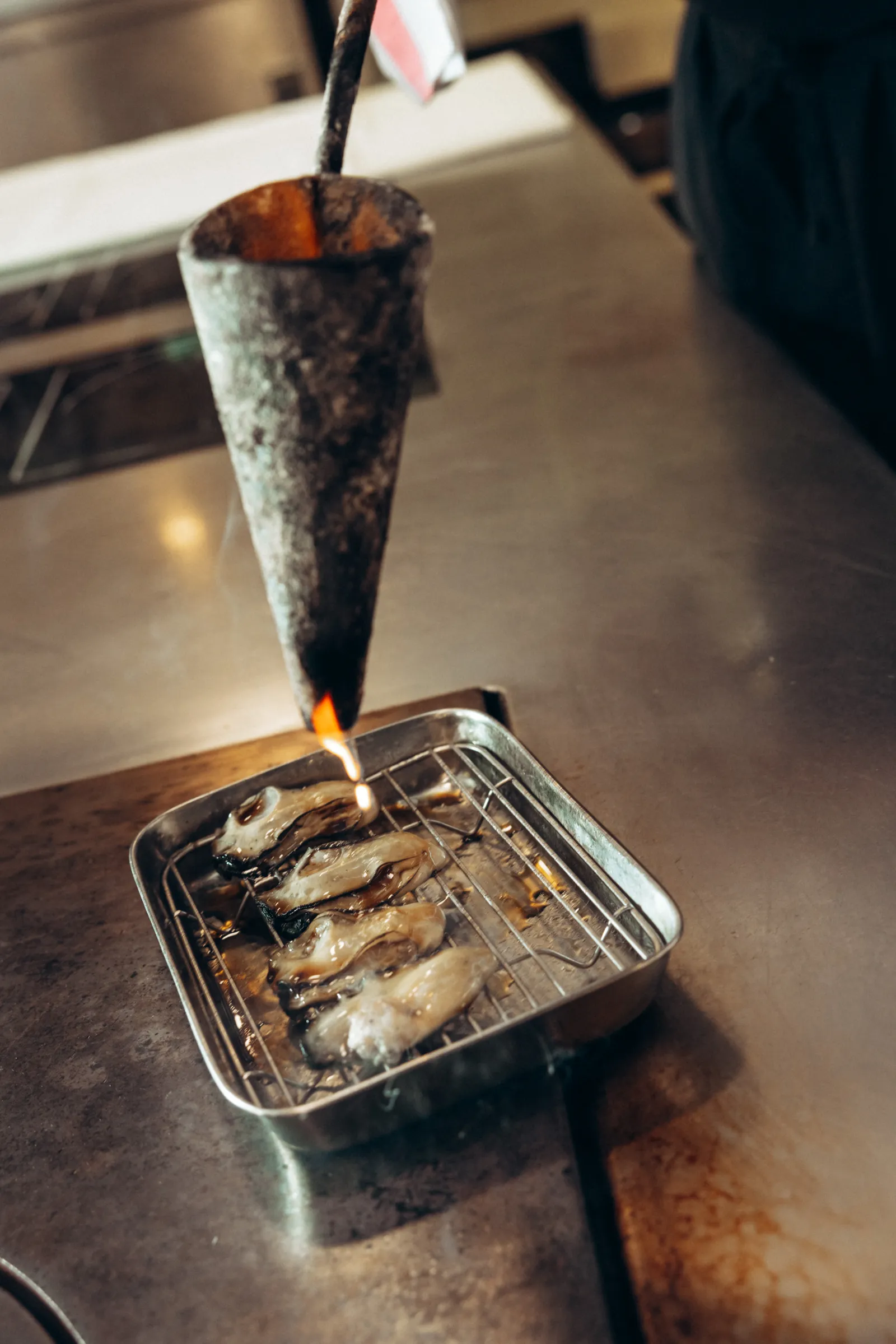 Huître à la bourguignonne