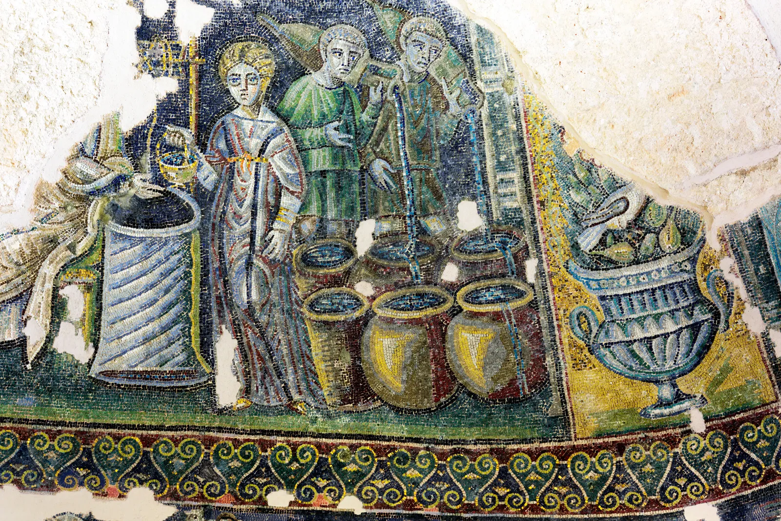 Baptistère du Duomo Saint-Jean de Naples