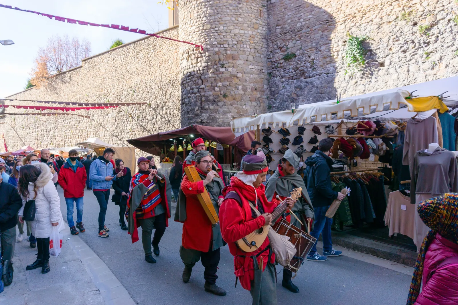 Marché médiéval de Vic. Barcelone.
