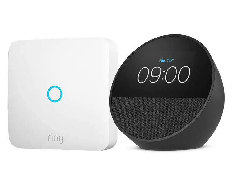 L'Amazon Echo Spot et Ring Intercom Audio