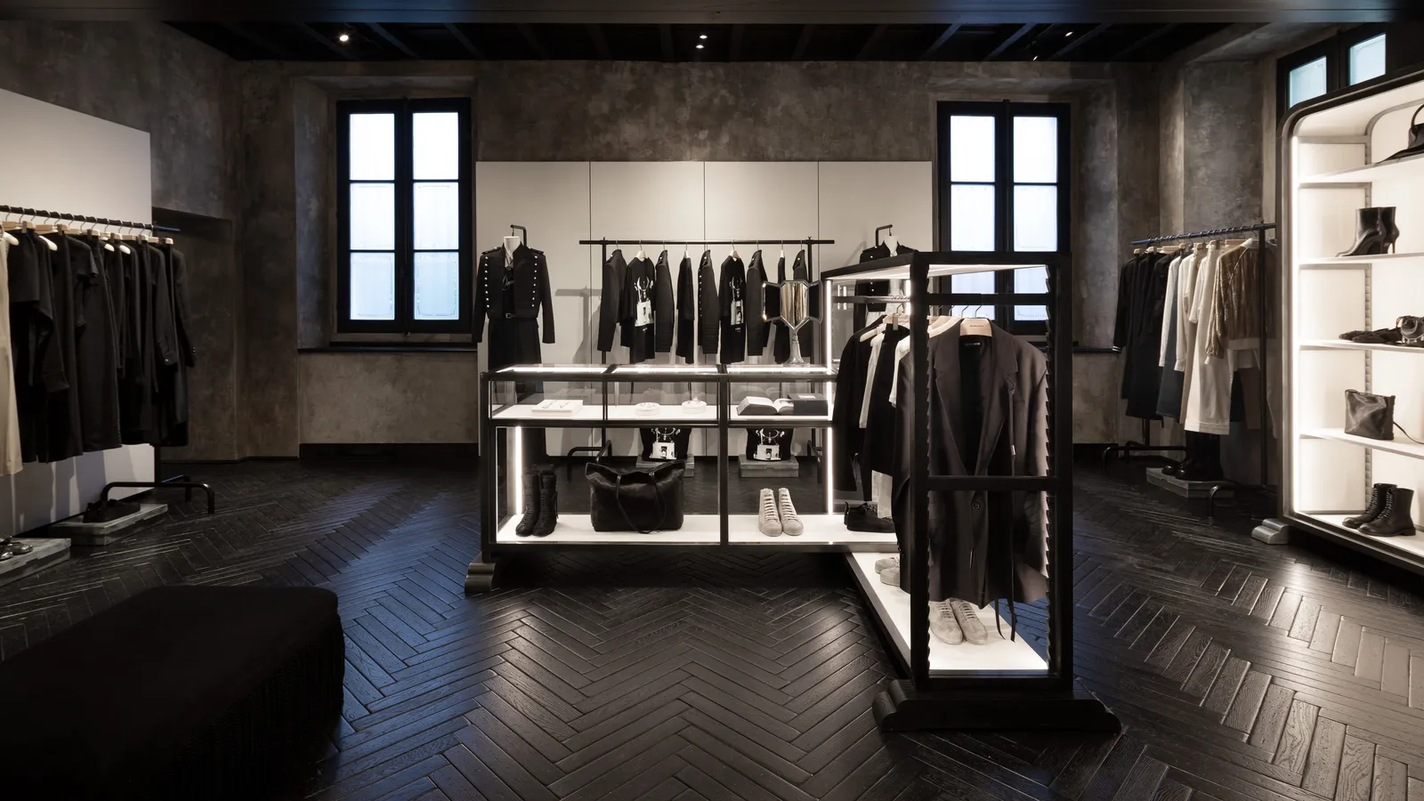 Boutique Ann Demeulemeester à Milan.