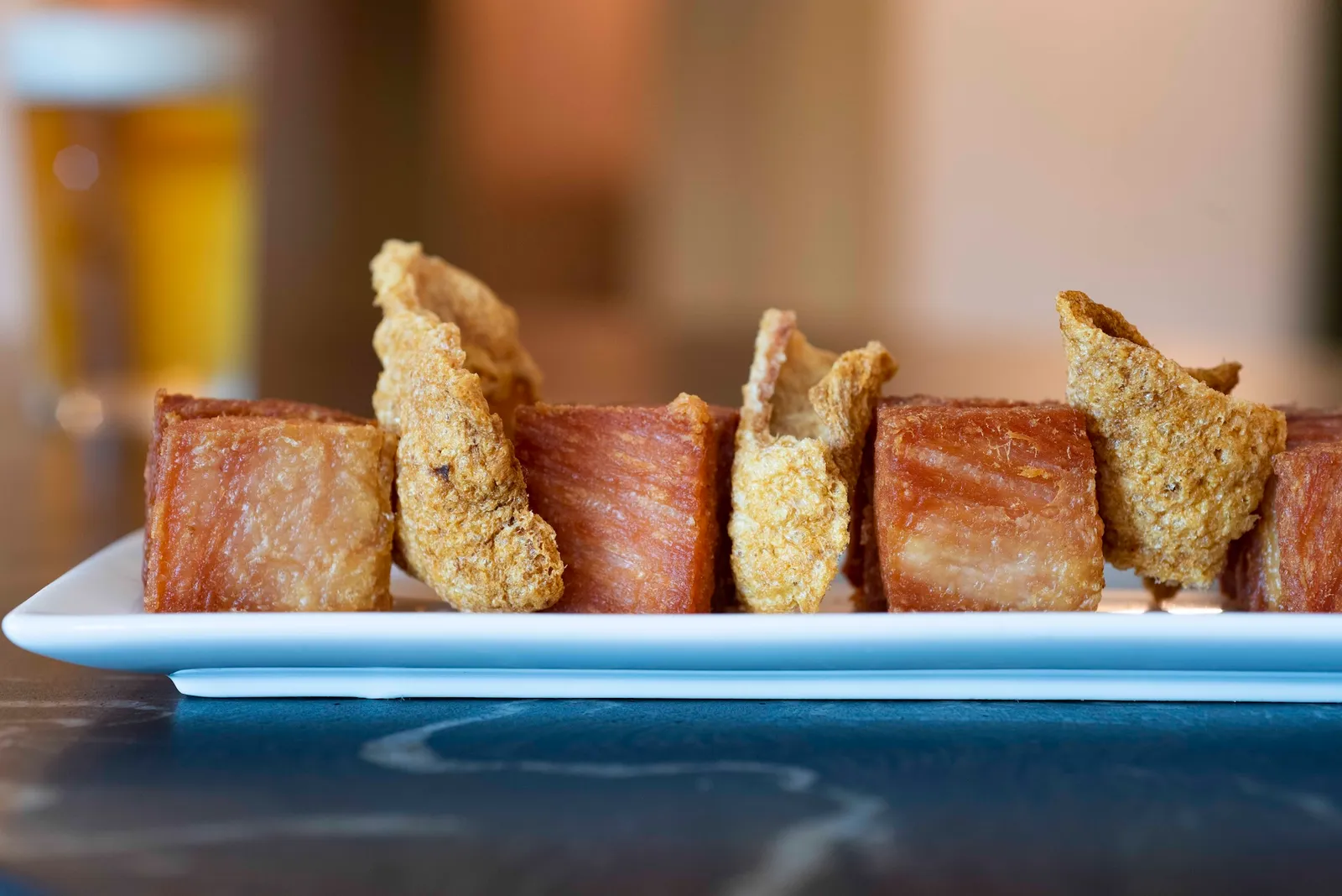 Les torreznos de Salino.