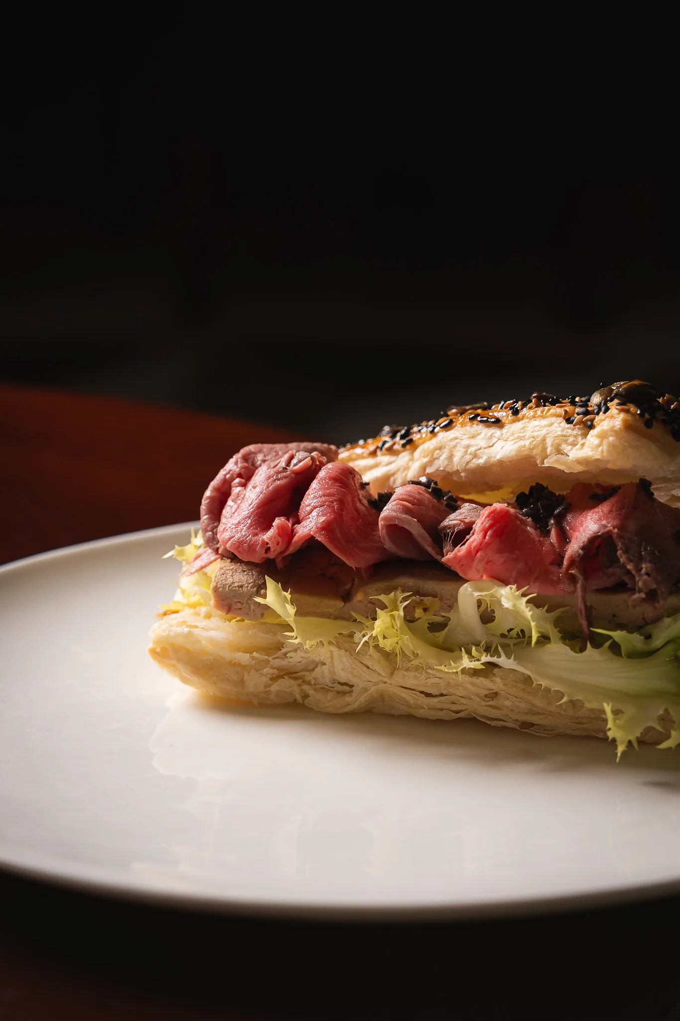 Sandwich Rossini au bœuf