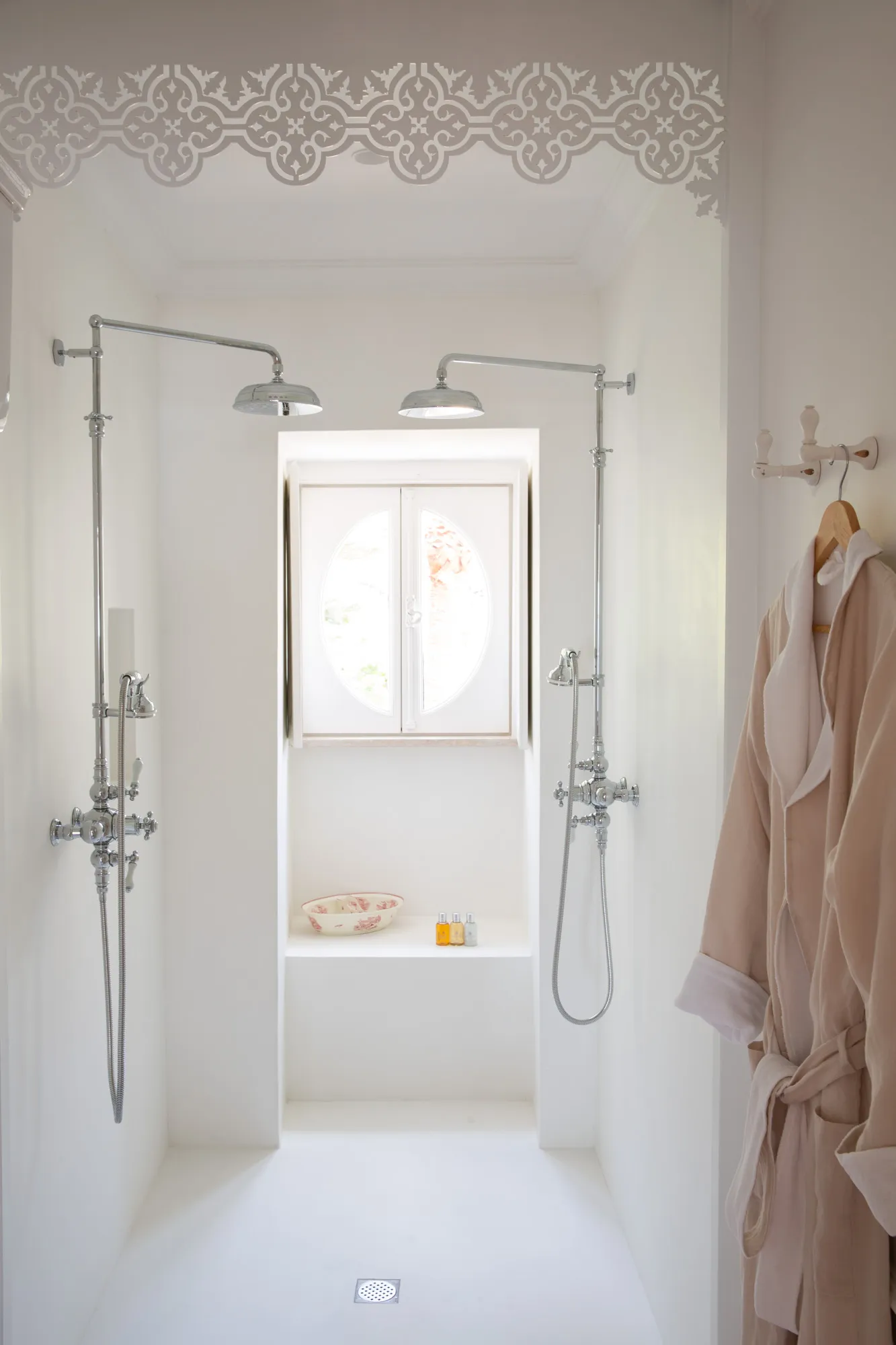 Salle de bain dans une des chambres de Tarabel.