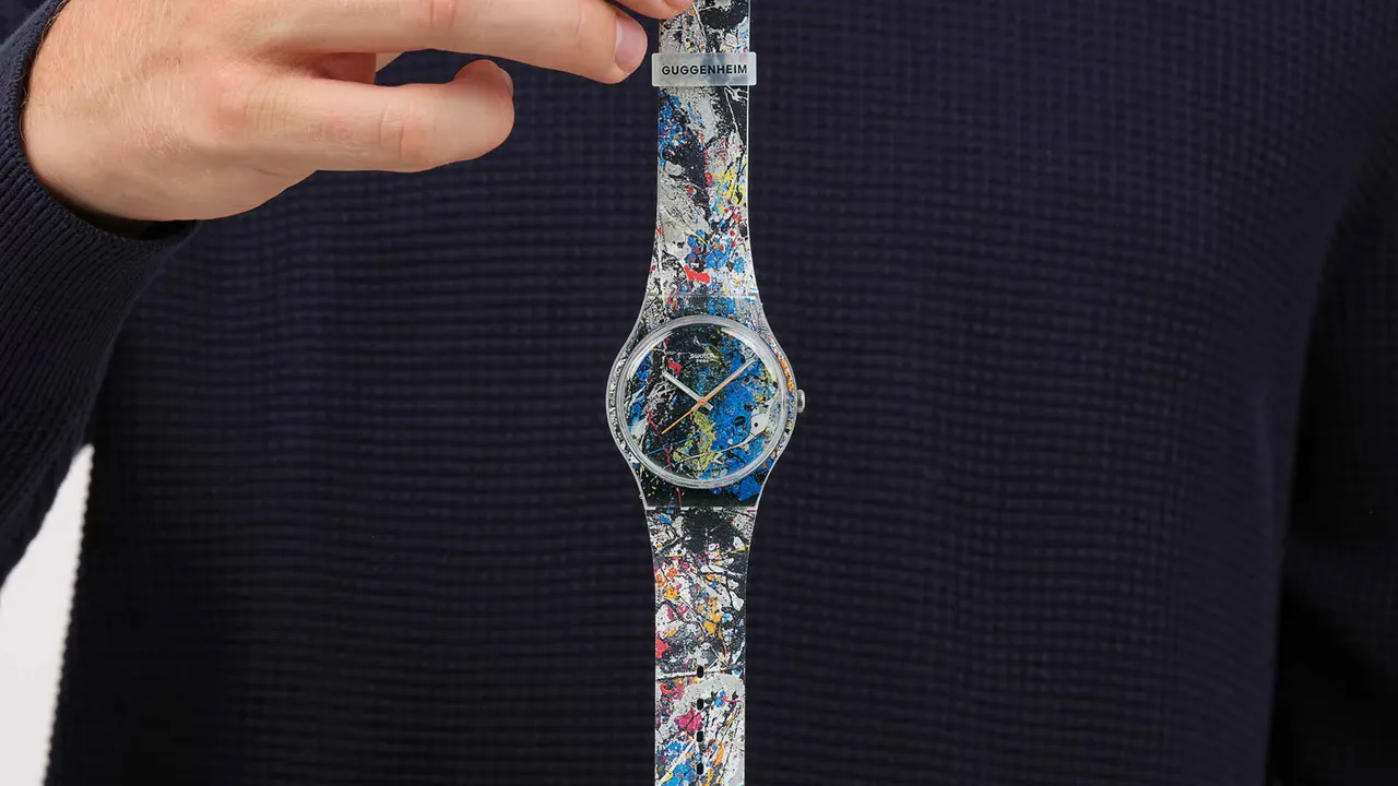 Swatch x Guggenheim : la nouvelle collaboration qui porte quatre maîtres pour drapeau