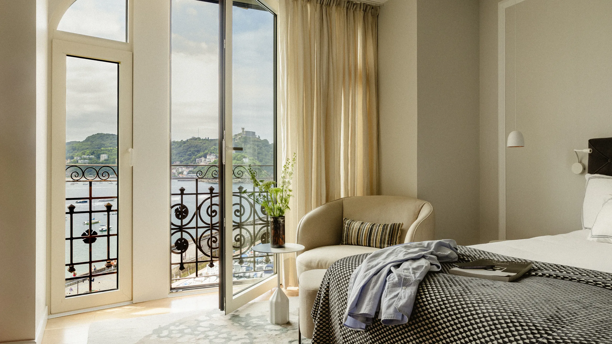 Hôtel Lasala Plaza, Saint-Sébastien : calme face à la mer Cantabrique