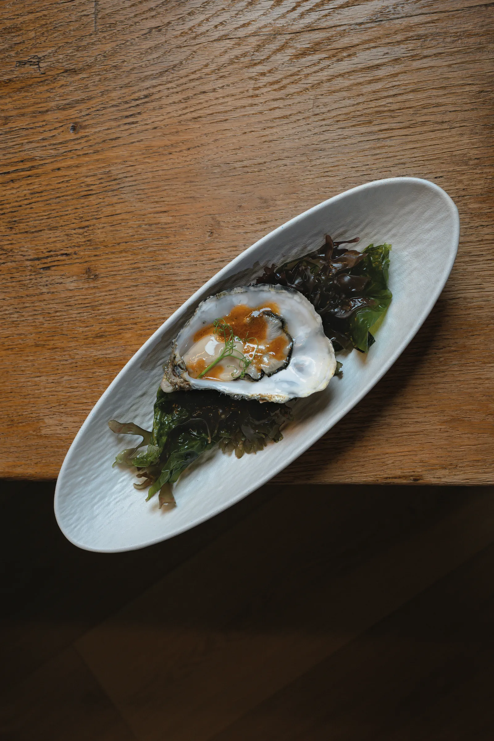 Huître Guillardeau au Mirador de Deyo.