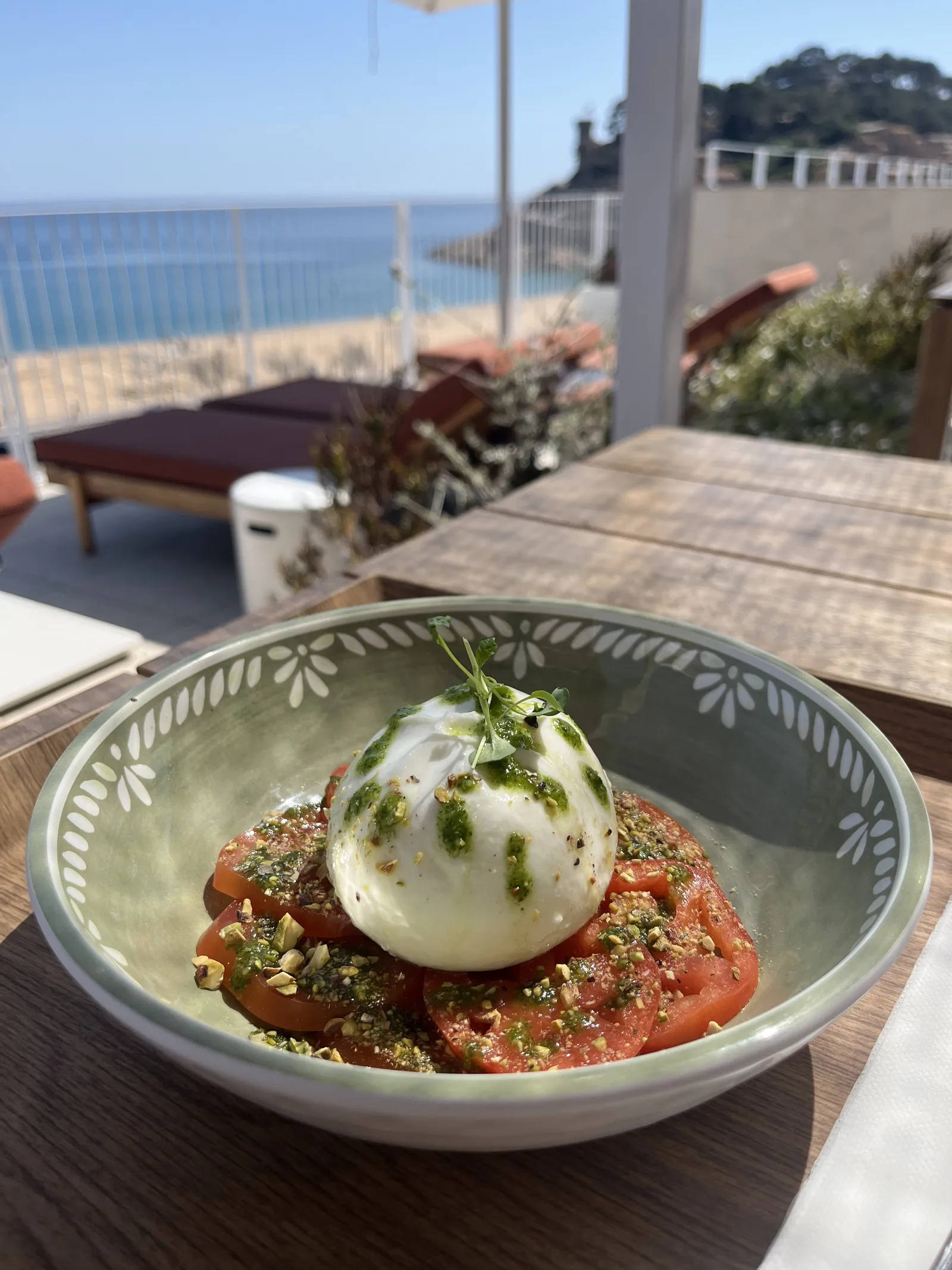 La burrata de Pique Nique.