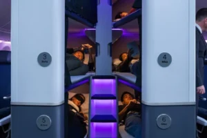 Air New Zealand permet de voyager dans un lit en classe économique