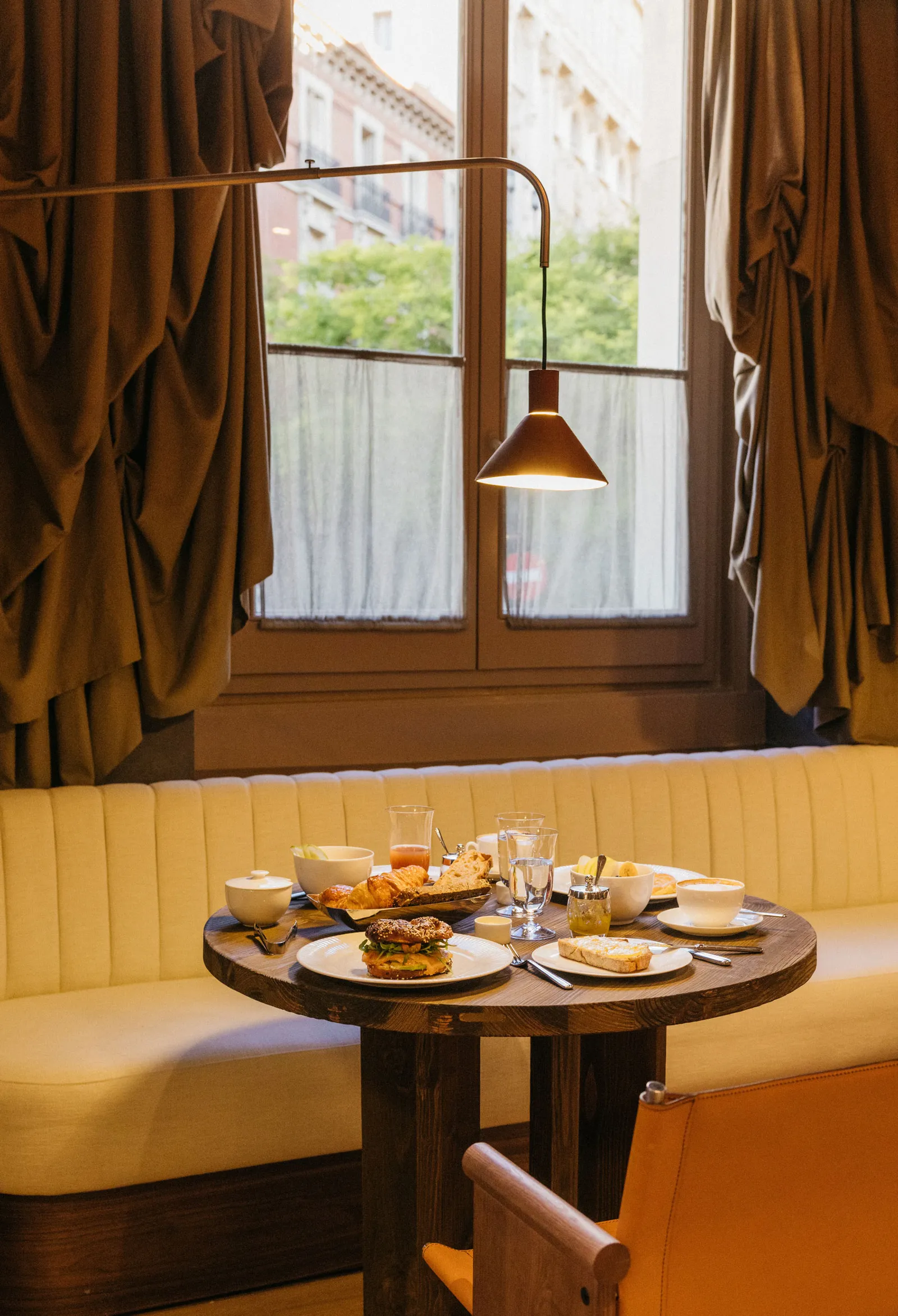 Petit-déjeuner à l'Hôtel Mercer Madrid.