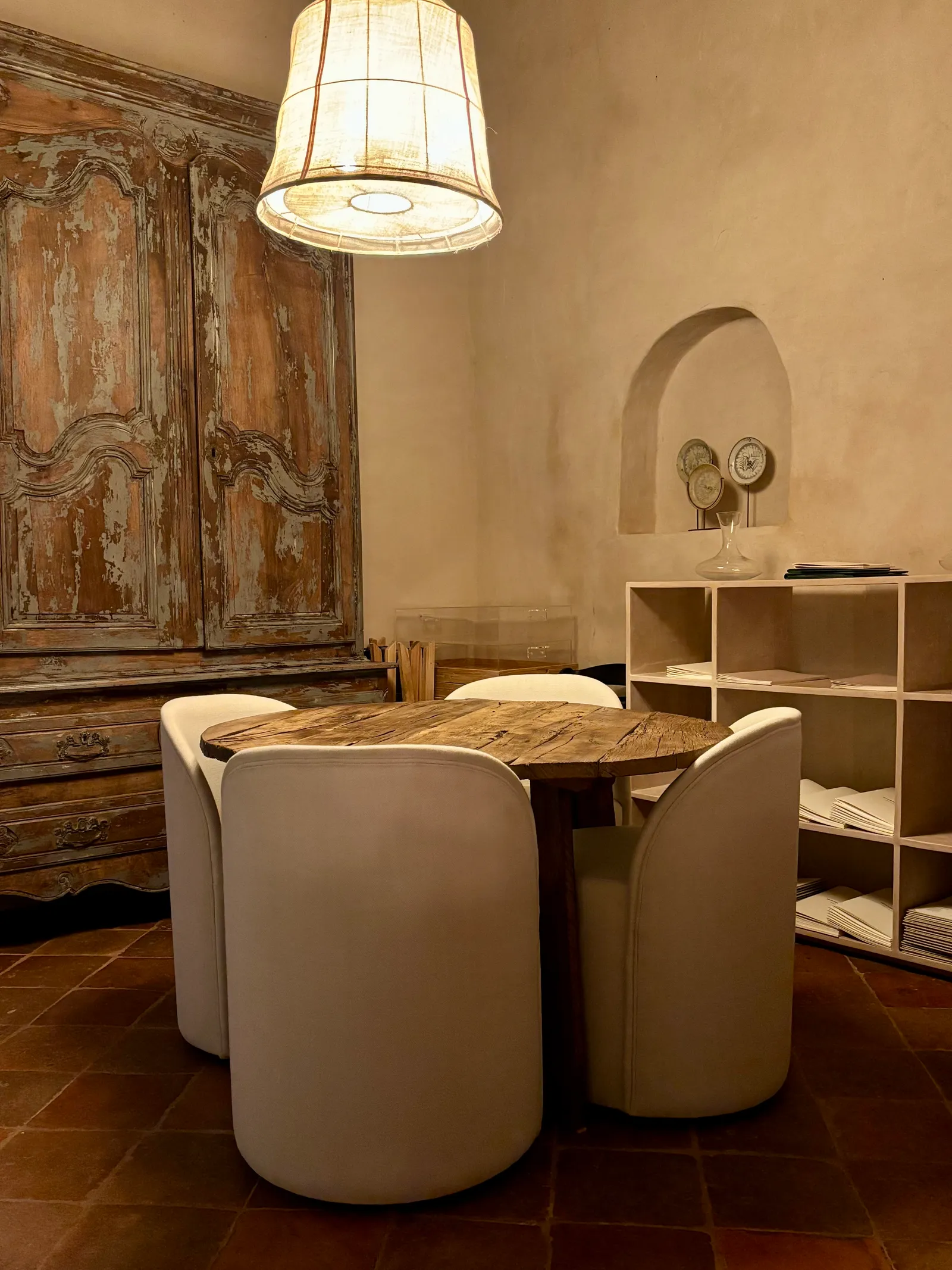 Intérieur du restaurant.