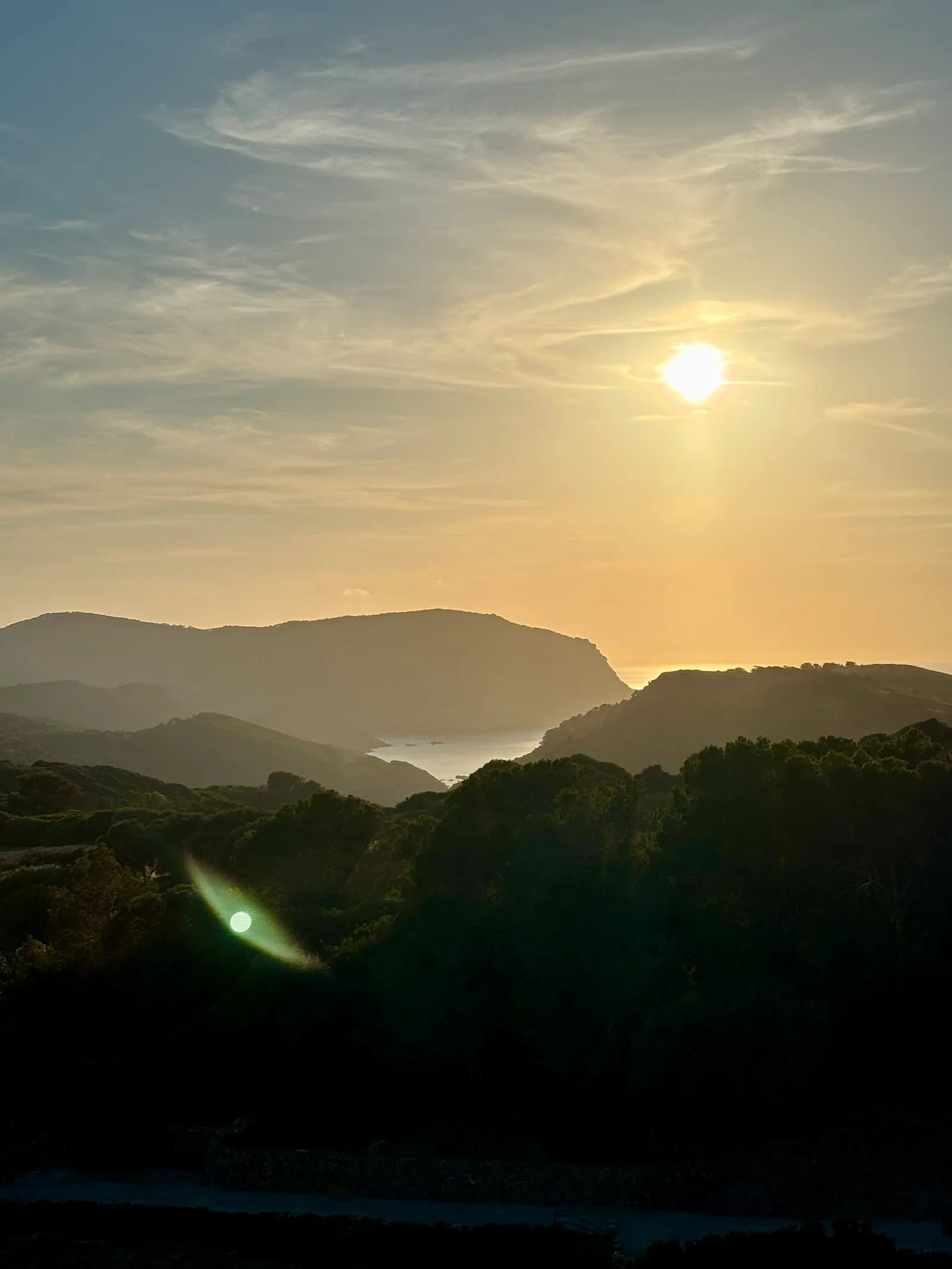 Coucher de soleil depuis Son Ermità