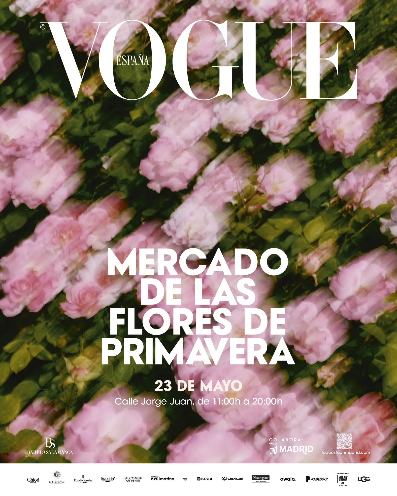 Marché aux fleurs de printemps Vogue