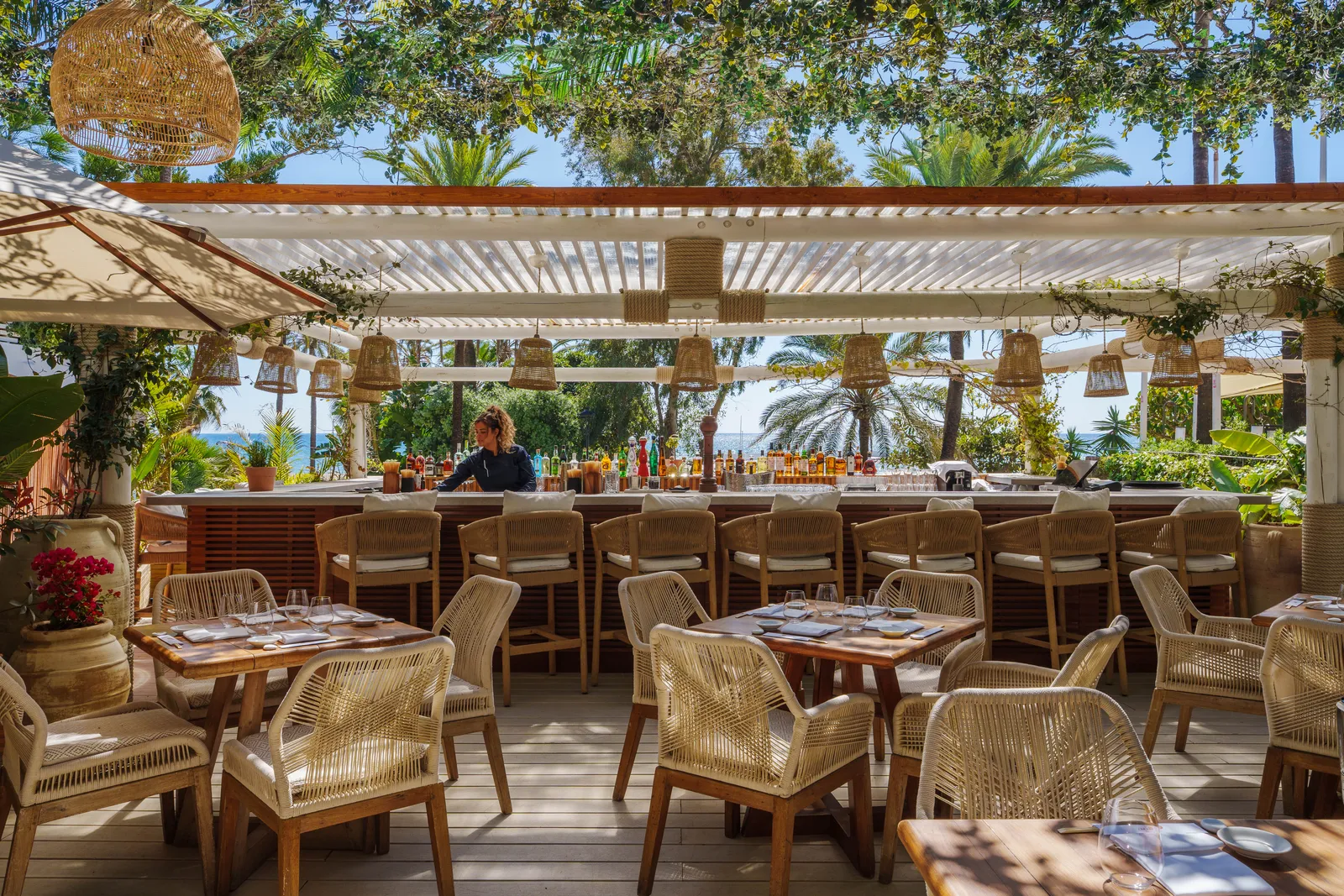 Port romain Marbella hôtel gastronomie restaurants station balnéaire
