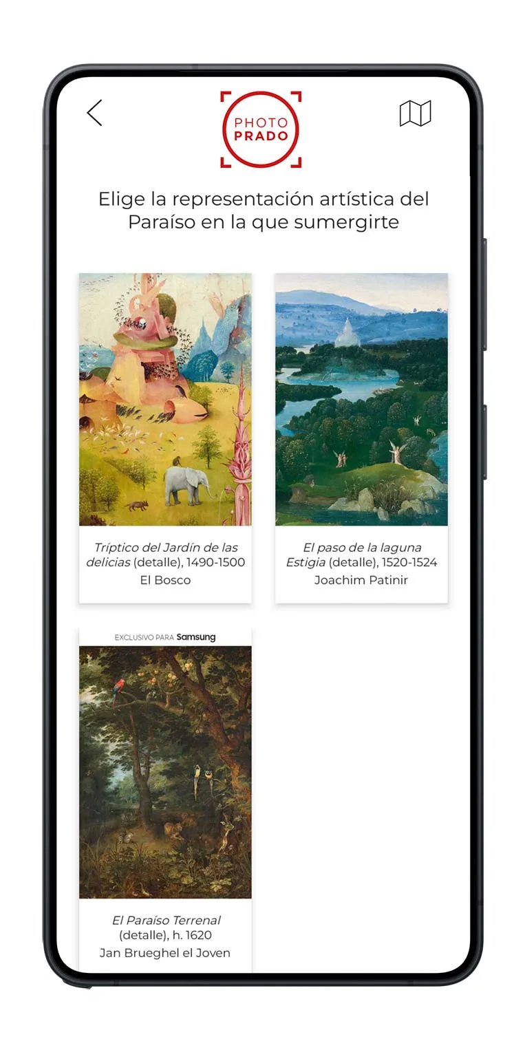 Photo Prado, l'application du Musée du Prado qui prône l'éducation numérique