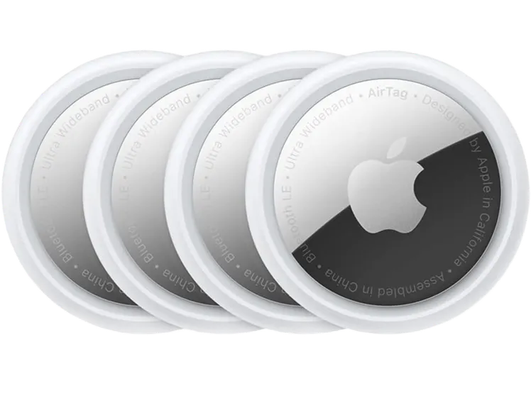 Pack de quatre Apple AirTags, sur Amazon