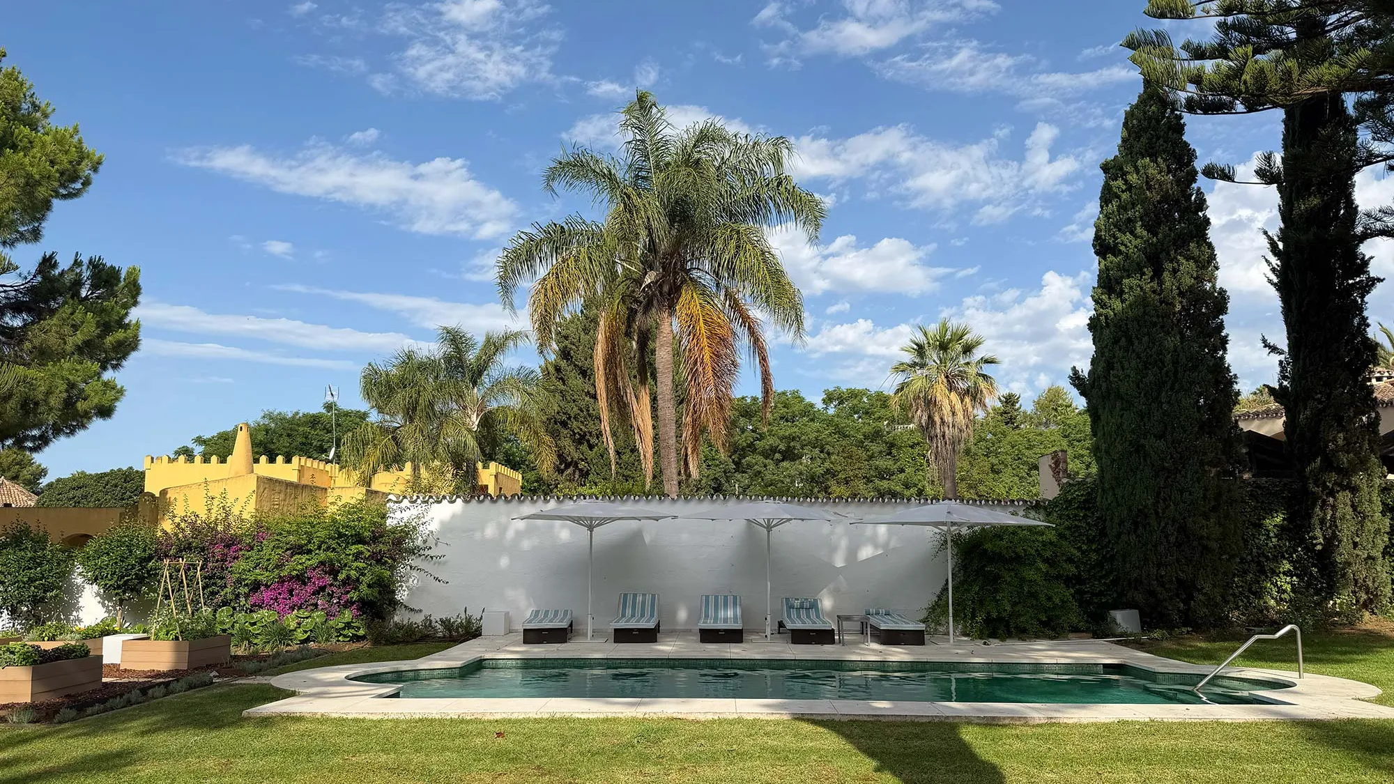 Premier arrivé : La Mariposa, Buchinger Wilhelmi Marbella