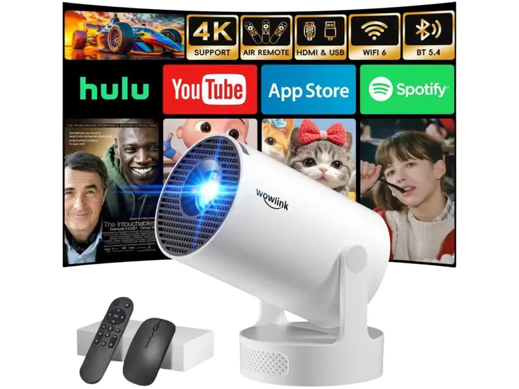 Mini projecteur portable Wowlink, disponible sur Amazon