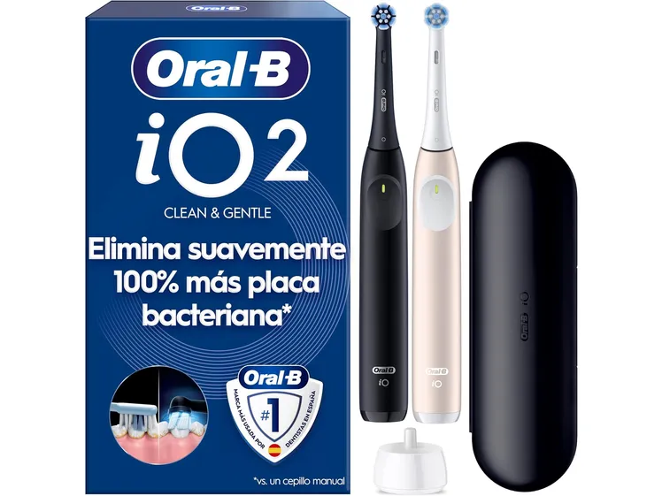 Brosses à dents électriques modèle Oral-B Io2, disponibles sur Amazon