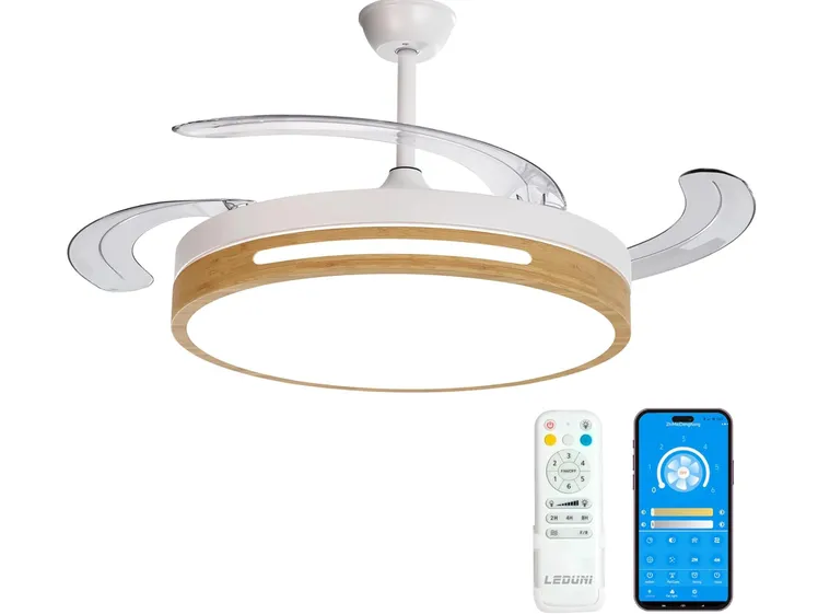 Ventilateur de plafond Leduni, disponible sur Amazon