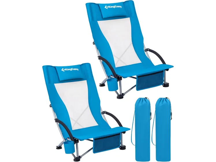 Pack de deux chaises Kingcamp, sur Amazon
