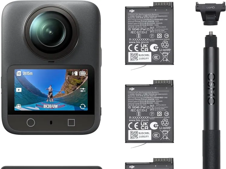 Caméra DJI et accessoires d'aventure, sur Amazon