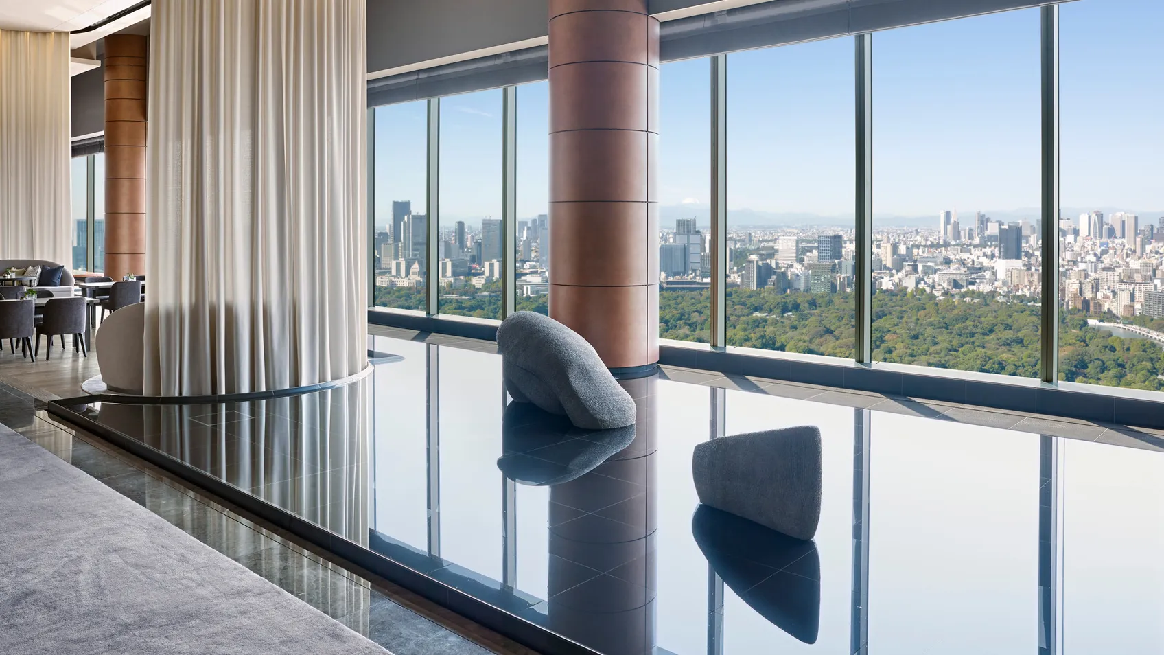 Four Seasons Hotel Tokyo à Otemachi, même l'Empereur n'a pas atteint un si haut niveau