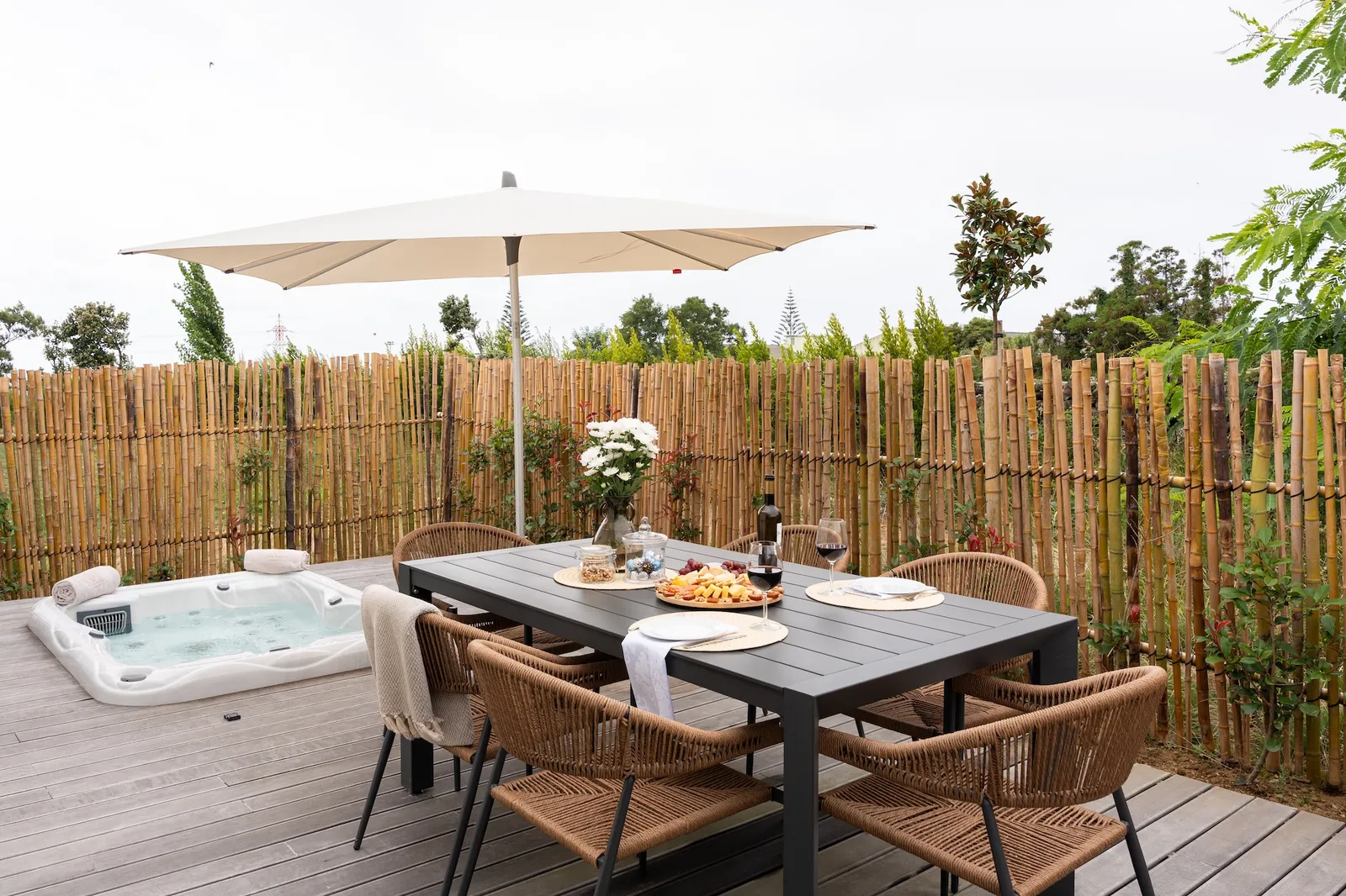 Villas avec jardin lusitanien