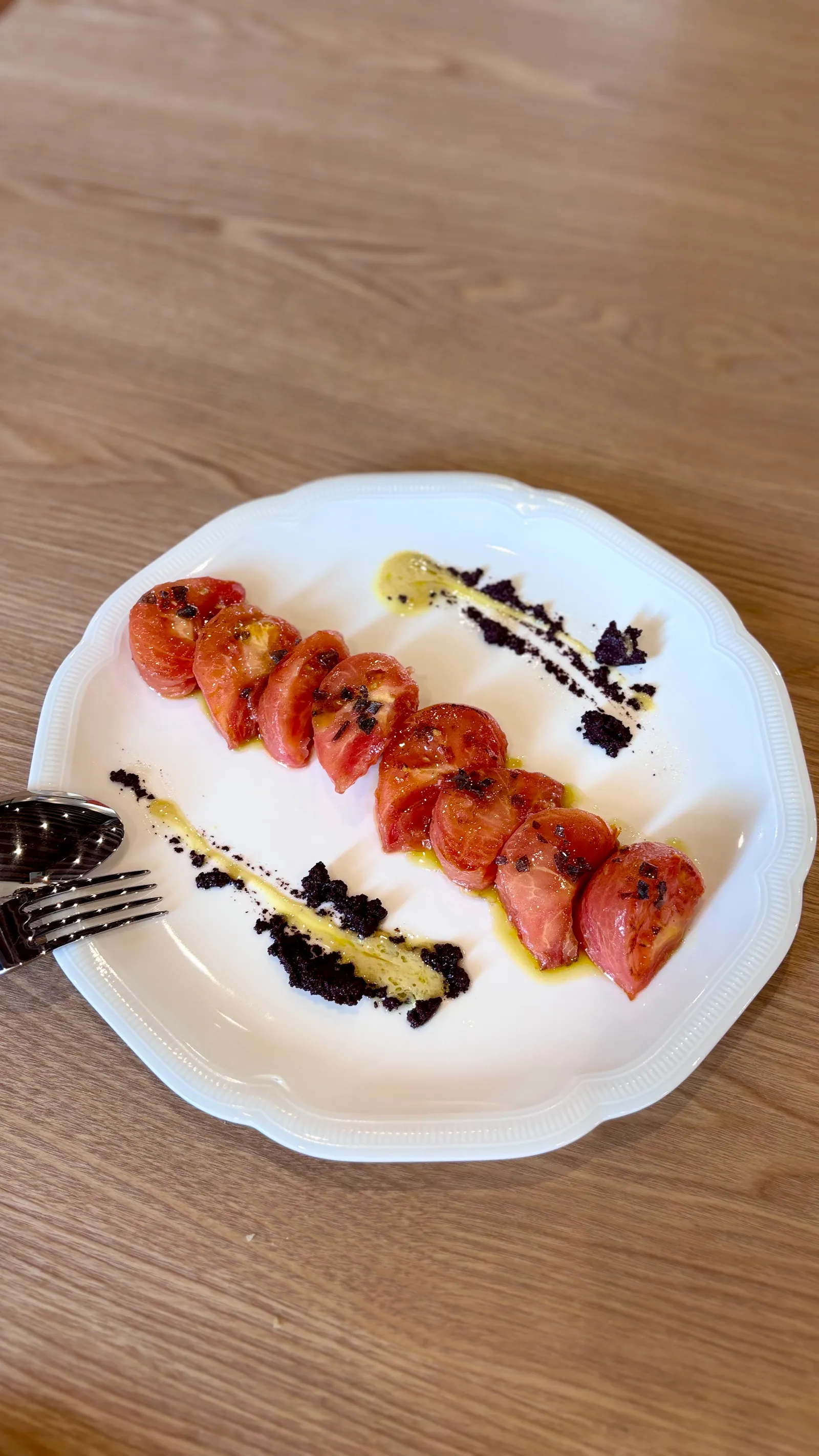 Tomate habillée.