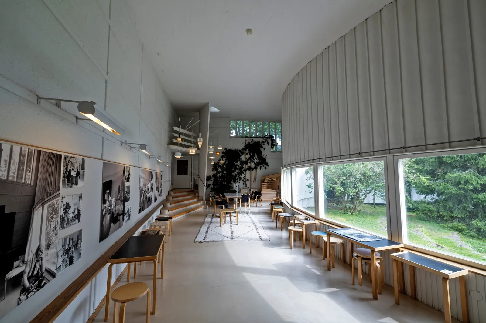 L'atelier d'Alvar Aalto à Helsinki. Finlande.