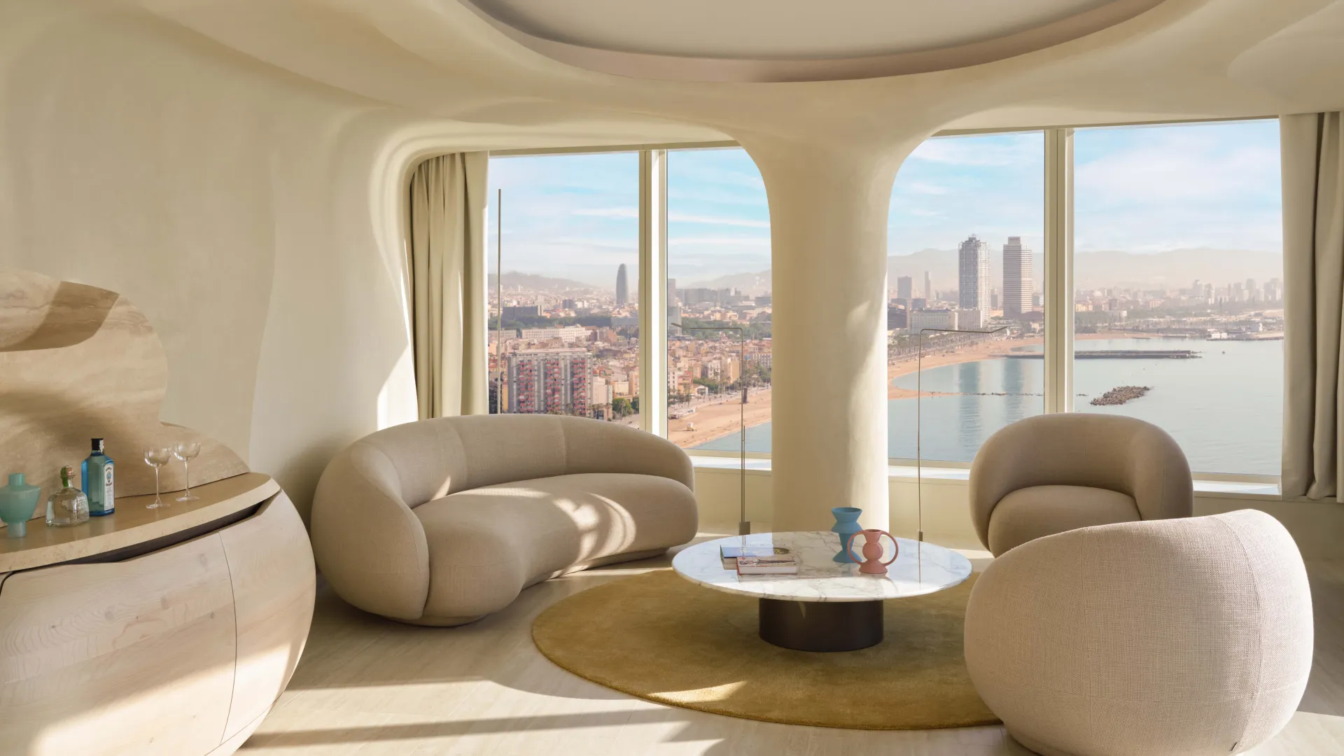 W Barcelona, ​​​​réinventer le luxe face à la Méditerranée