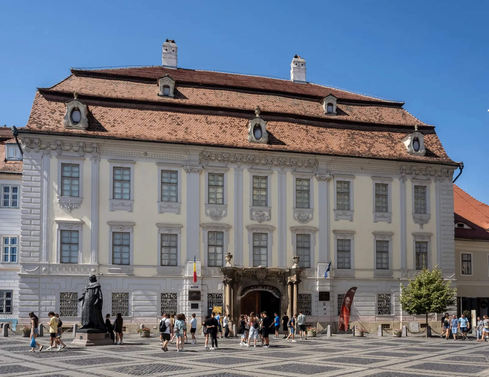 Palais Brukenthal. Sibiu. Roumanie.