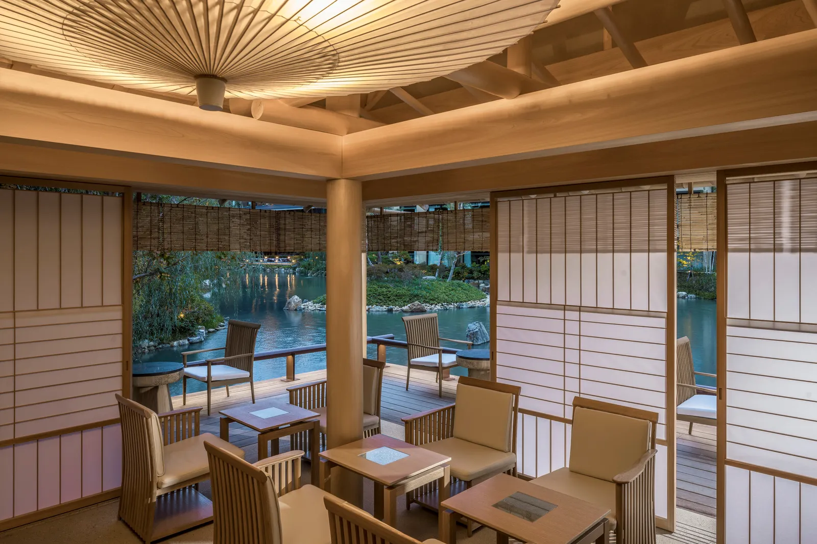 Hôtel Four Seasons de Fuju à Kyoto au Japon.