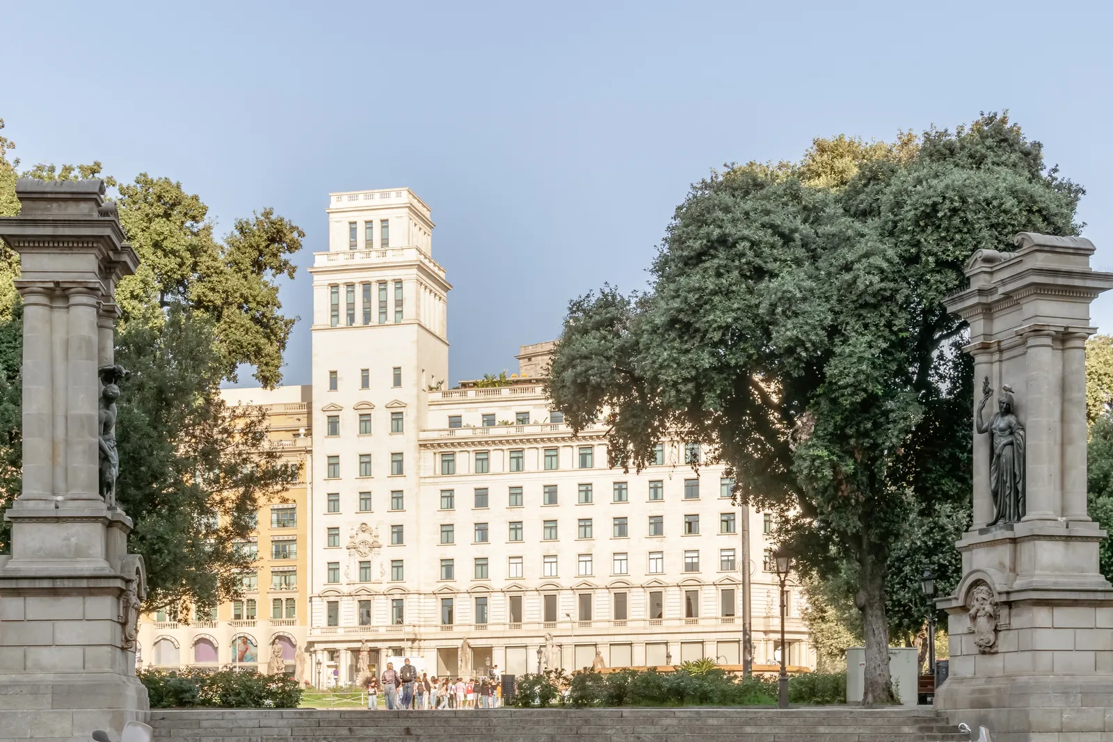 Façade de l'hôtel
