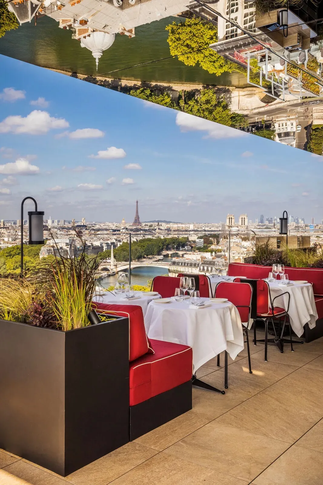 Bonnie est un restaurant et rooftop moderne situé sur le toit de l'hôtel SOParis.