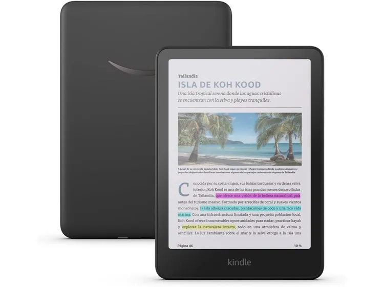 Livre électronique Amazon Kindle Colorsoft, disponible sur Amazon