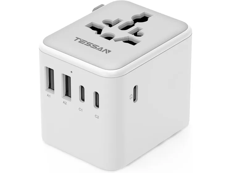 Adaptateur secteur Tessan, disponible sur Amazon