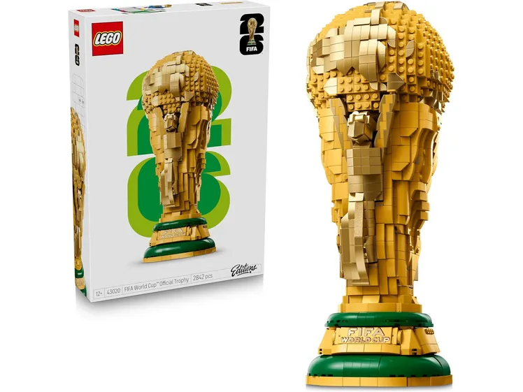 Trophée officiel de la Coupe du monde des éditions LEGO
