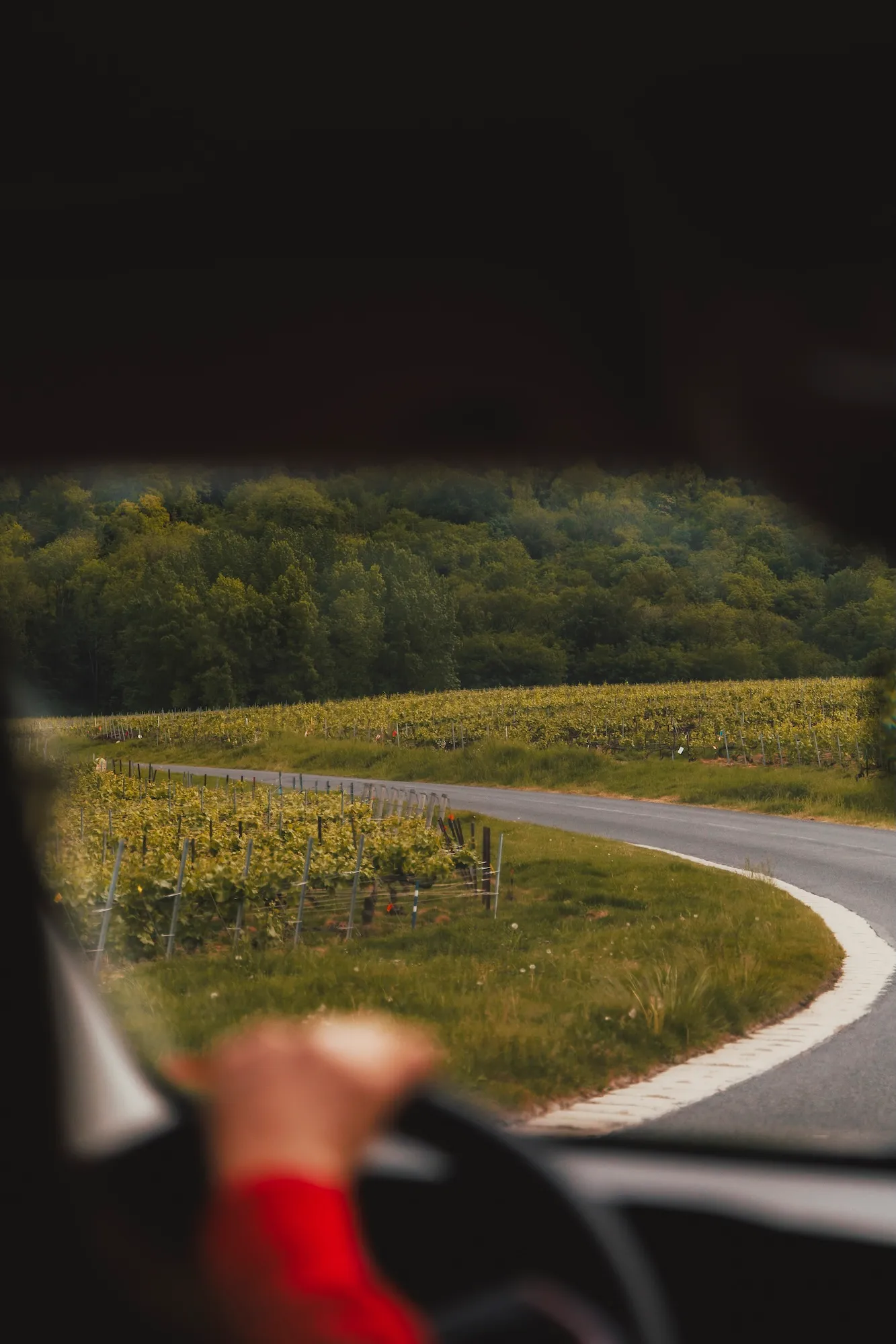 Arrivée en Champagne.