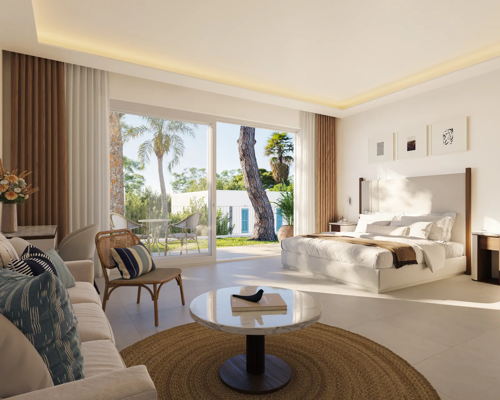 Villa avec jardin privé