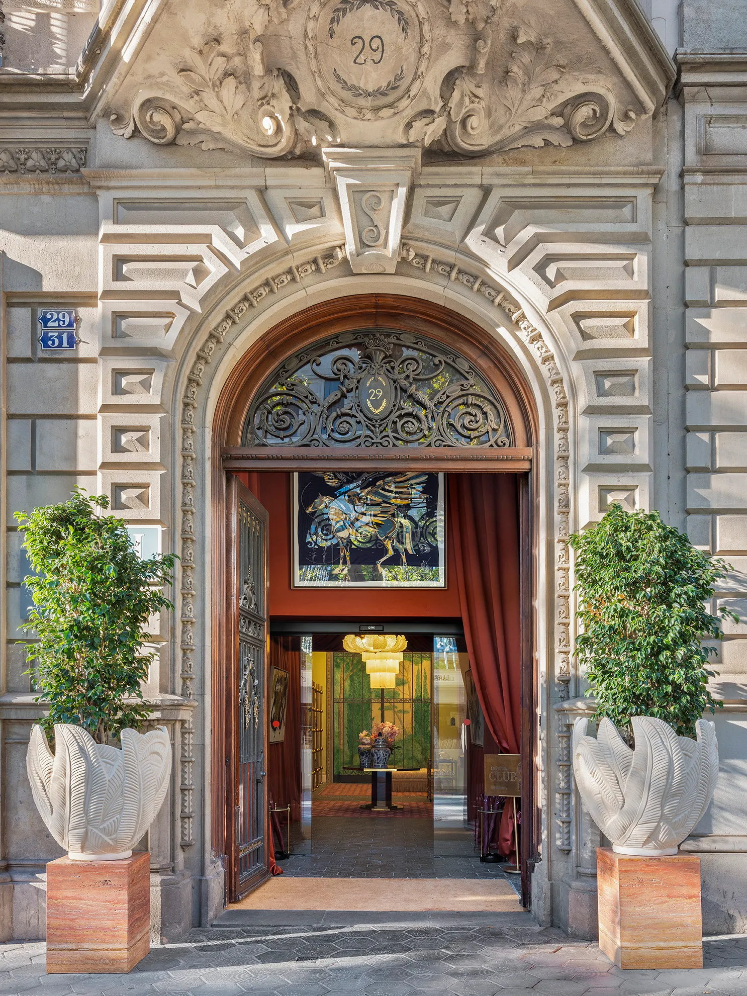 Hôtel Club 29 les années 20 vibrent au coeur du Passeig de Gràcia