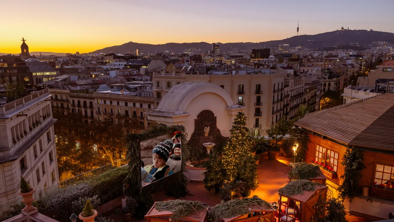 Voici comment Noël se vit au El Palace Barcelona